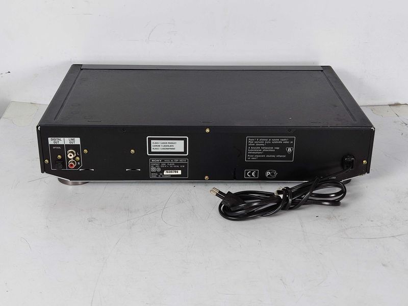Sony CDP XE 210 Odtwarzacz płyt CD Digital out Dobór Audio