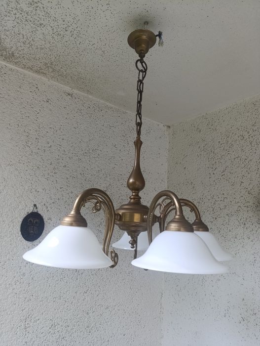 Бронзовая люстра