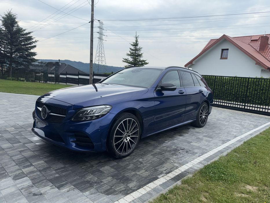 Mercedes-Benz C220d 4MATIC AMG Line | OM654 194 KM | Pneumatyka | Panorama | Virtual Cockpit | 2020