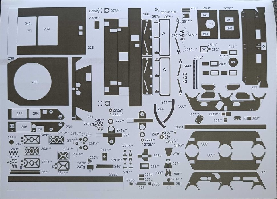 Model kartonowy Angraf 2/2010: p-lot zestaw rakietowy SA-6 KUB