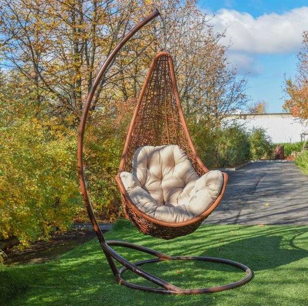 Подвесные кресла- Леди. Фабрика Украинские Конструкции. Качели ротанг.