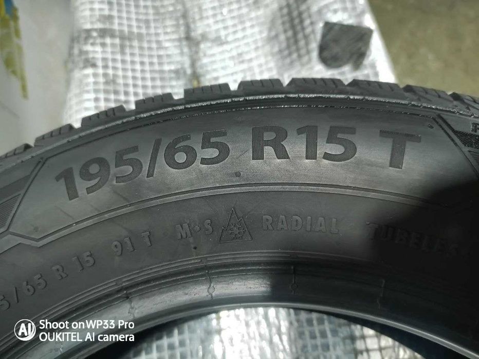 Шини Barum 195/65R15, 4шт. Зима 2024р (0310)