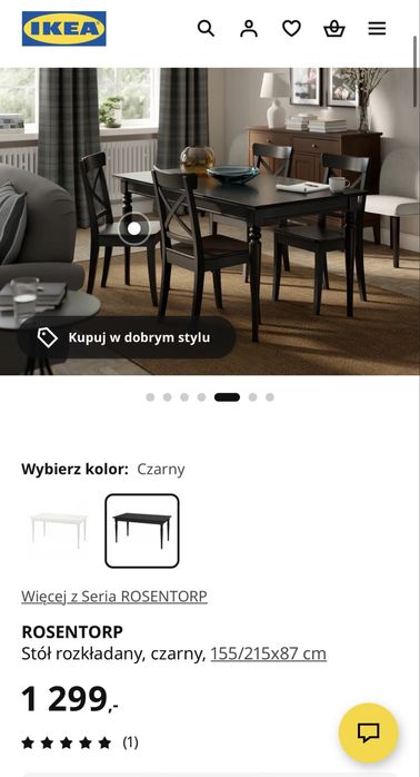 Stół Rosentorp ikea