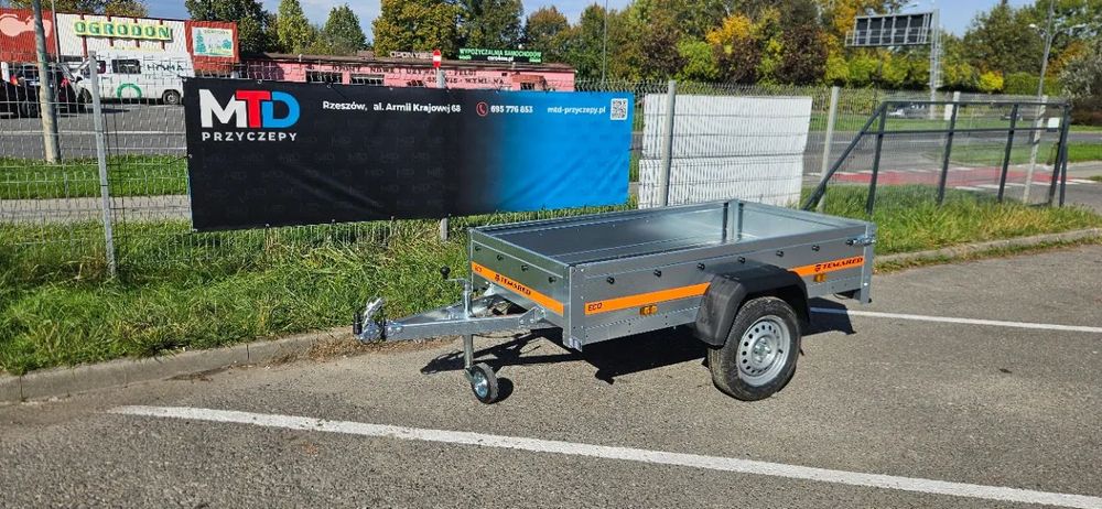 TEMARED ECO 2010 PLUS NEW  PROMOCJA przyczepa wymiar: 201x106x32 cm DMC:750 kg RZESZÓW DOSTAWA