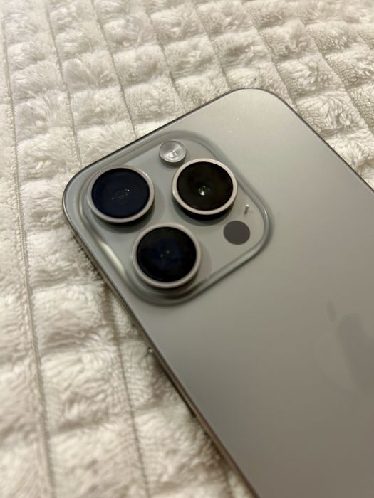 IPHONE 15 PRO, 1 Tb, STAN IDEALNY, kolor naturalny tytan