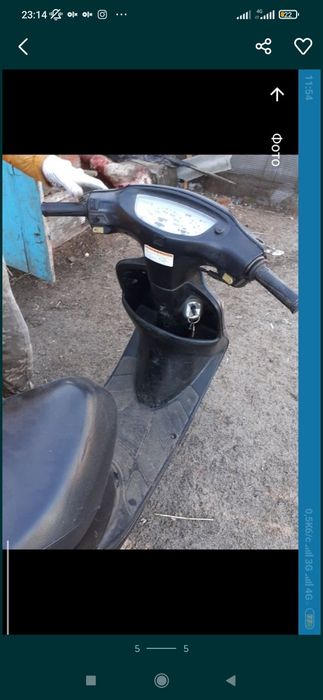 Хонда діо 34-35 honda dio 34-35 по запчастинах двигун