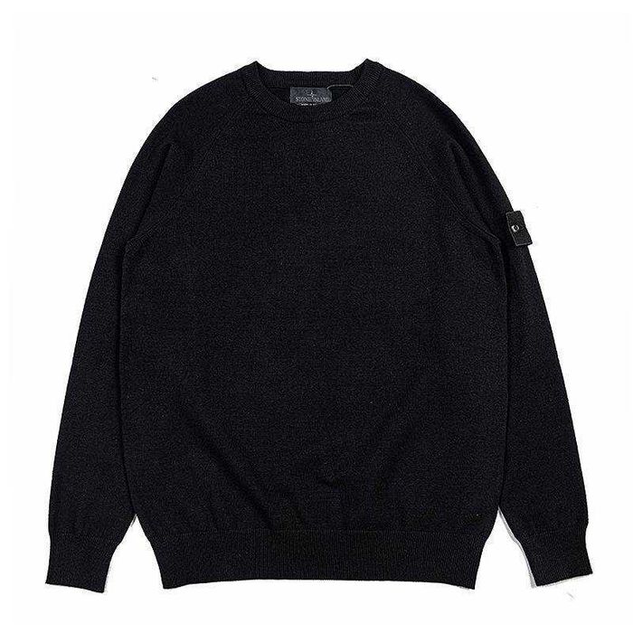 Свитер Stone Island Shadow Black свитшот стон айленд черный S M L XL