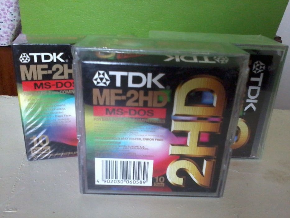 Дискети 3,5” TDK MF2HD вир-ва Австрія, Verbatium.