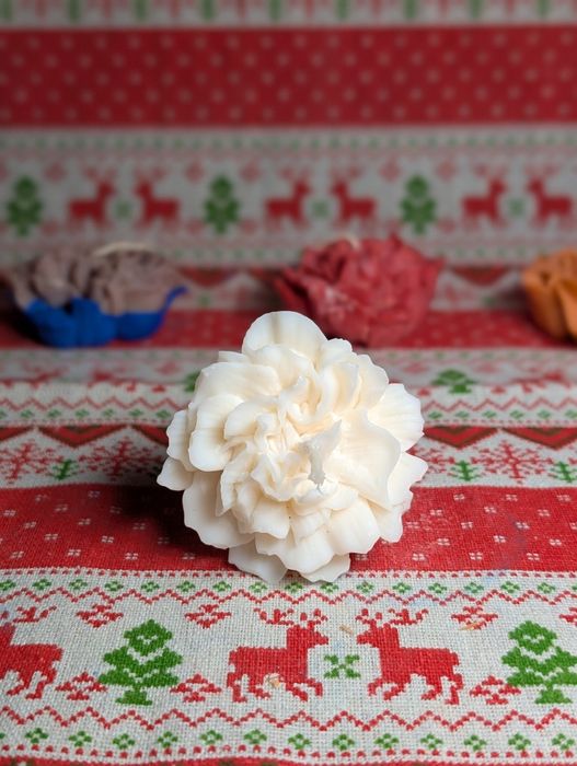 Свічки з соєвого воску, святковий декор