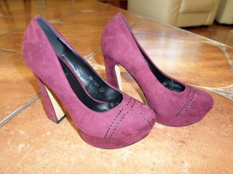 Buty fioletowe, rozmiar 37
