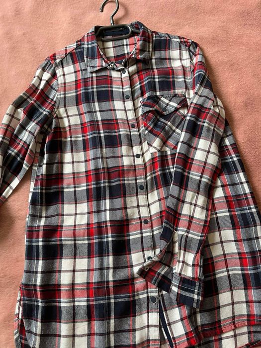 Piękna koszula w kratę - rozmiar XS, Reserved stan idealny