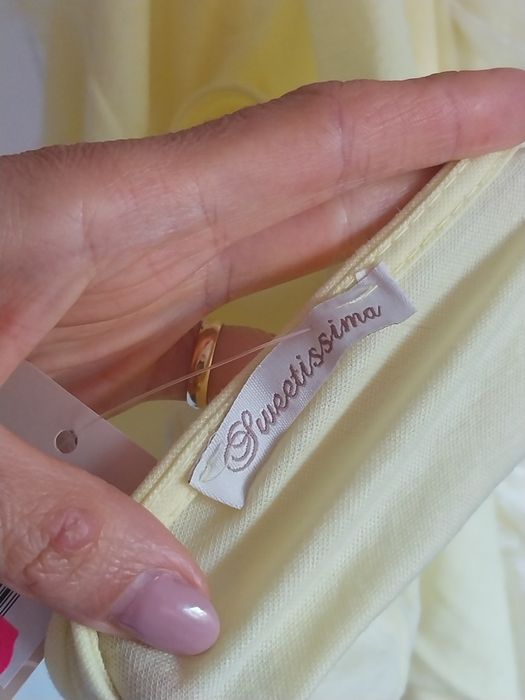 Blusa charmosa com detalhes em renda | Sweetissima | Tamanho único