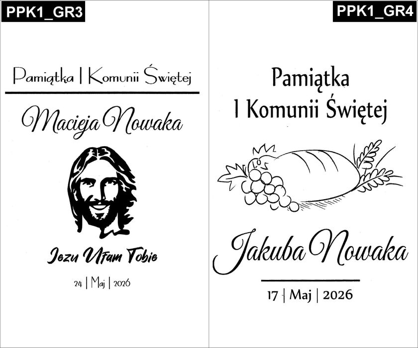 Box na pieniądze, różaniec, prezent - pudełko Pierwsza Komunia Święta