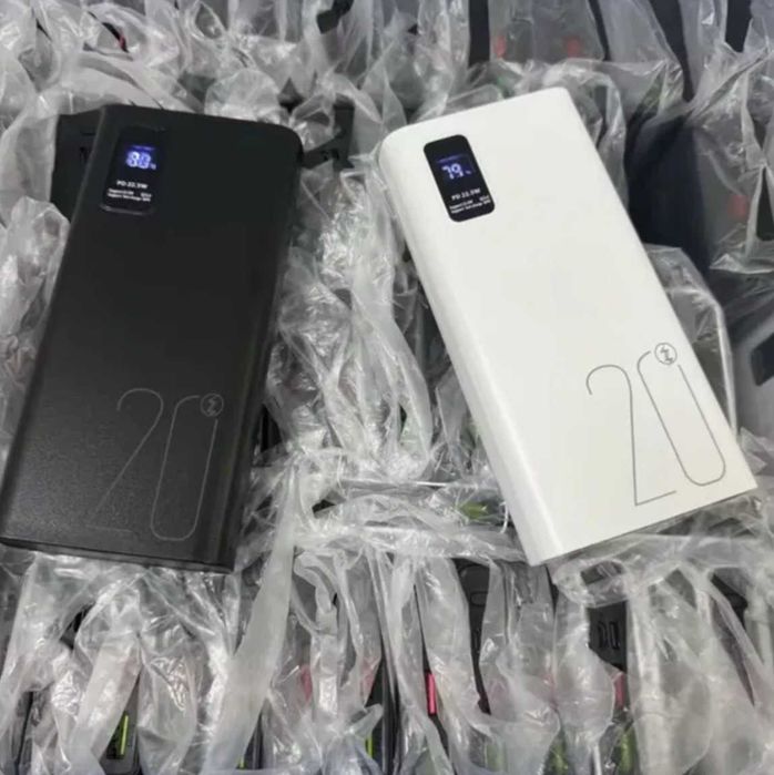 Повербанк 20000 mAh 22.5W Fast Charge Type-C Швидка зарядка Power Bank