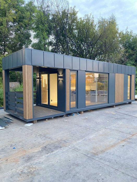 Kontener Handlowy Mieszkalny Pawilon Biurowy Usługowy 6x3 7x3 8x3 9x3