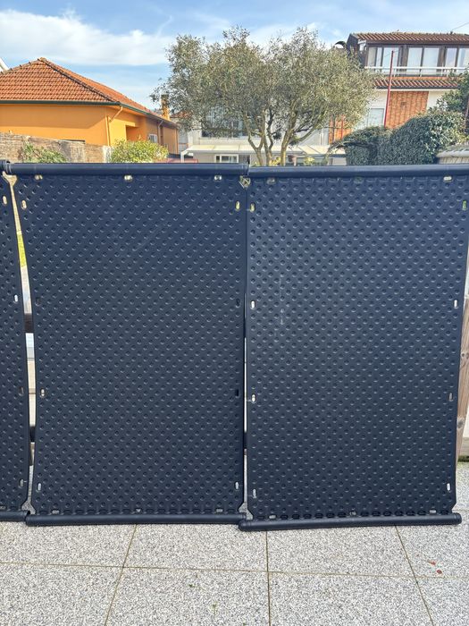 Paineis de PVC para aquecimento de piscina