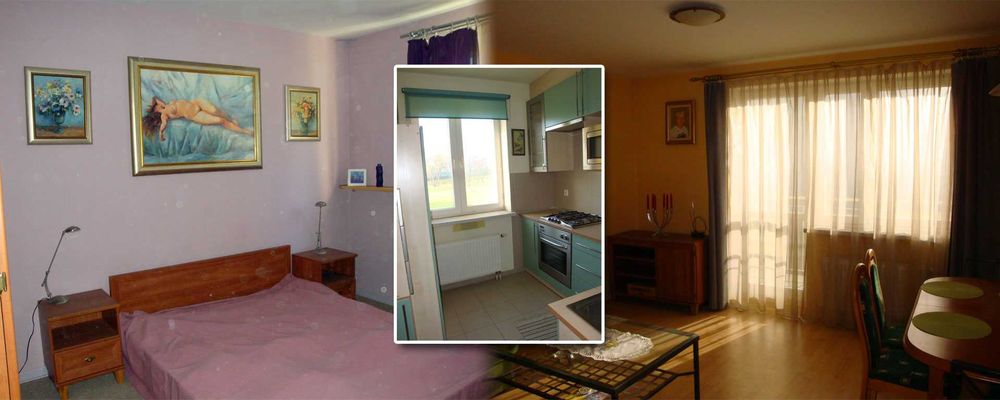 Os. Zielone, 2-pokojowe, Umeblowane, 55m2, I piętro