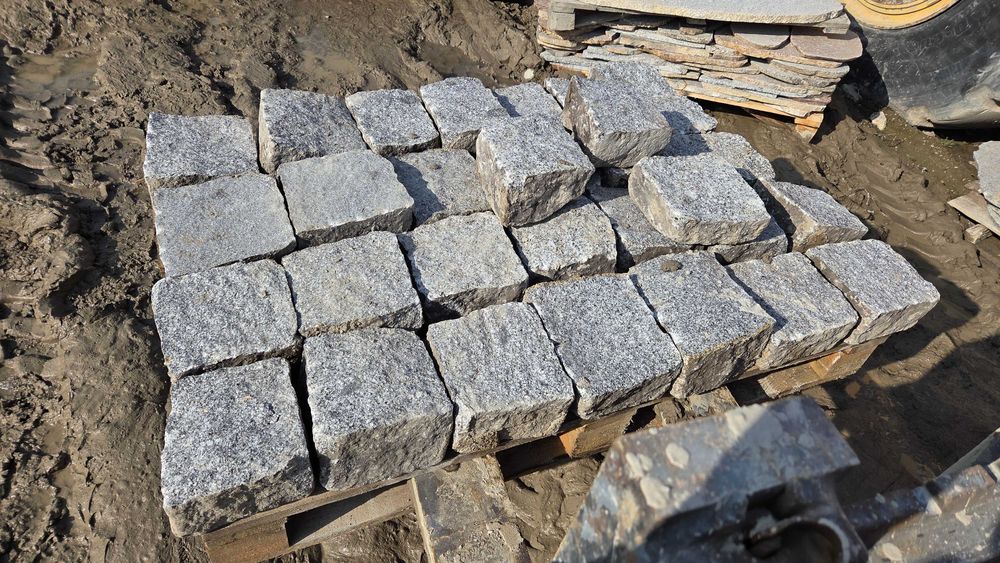 Kostka granitowa szara 20 x 17