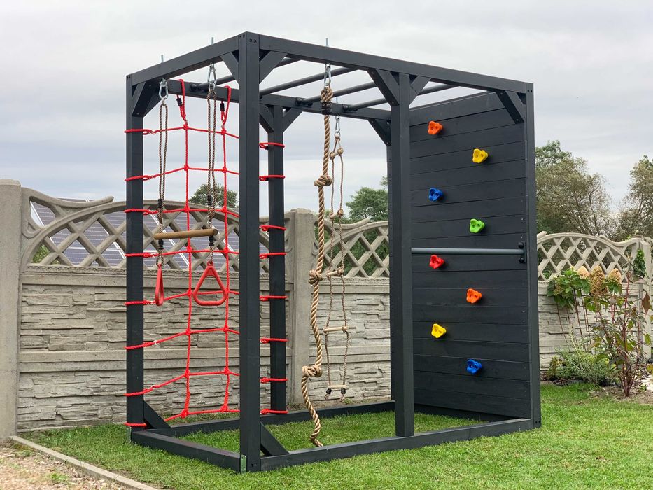 PROMOCJA - Plac zabaw - Laura - Drewniany - Małpi gaj - Wspinaczka