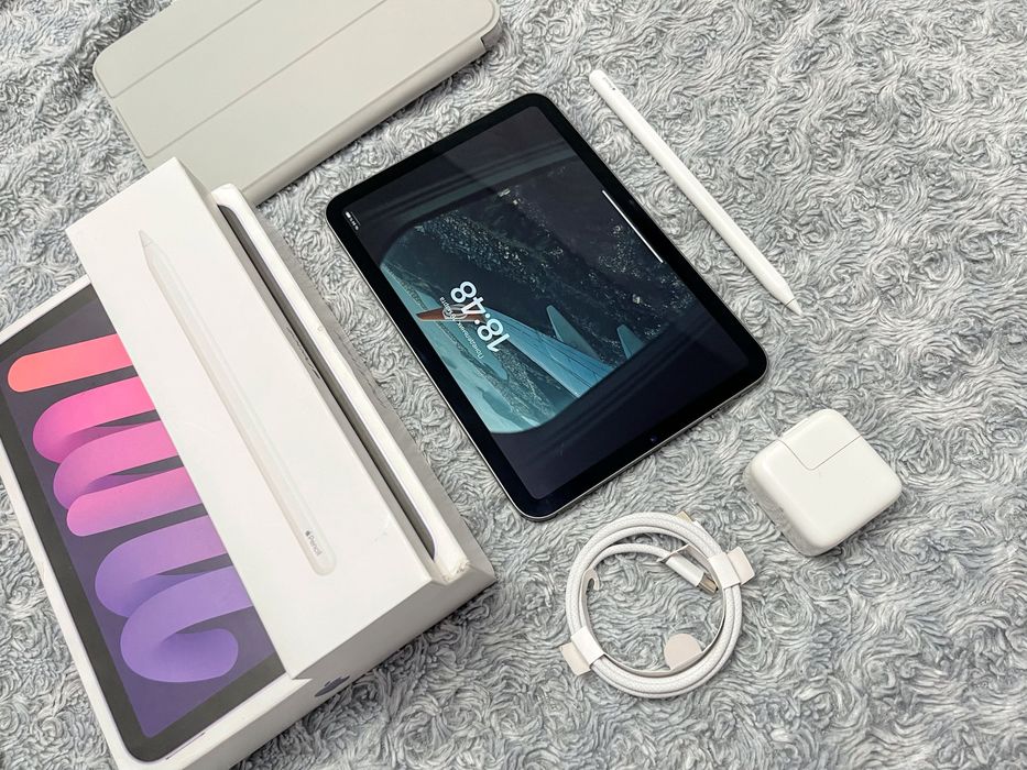 IPad Mini 6 (64 gb) wi-fi + стекло, как новый! А2567