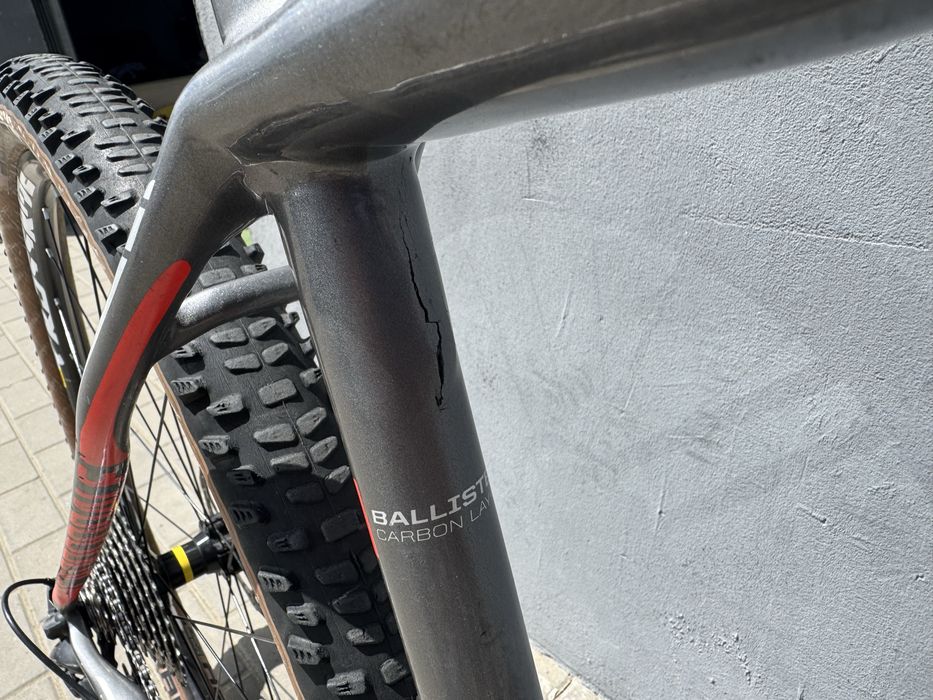 Rower Górski Cannondale FSI Lefty M uszkodzony carbon karbon