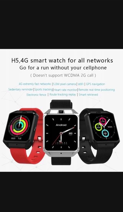 SF-H5 GPS 4G Wifi bluetooth kamera , ekran dotykowy  czrna koperta