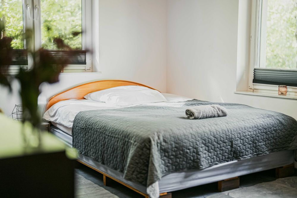 Komfortowy domek przy lesie.