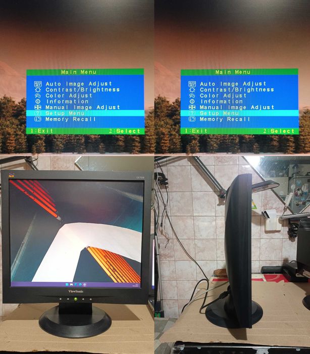 17" и 19" TFT мониторы ViewSonic VA703B, Philips 190s8 (DVI) исправные