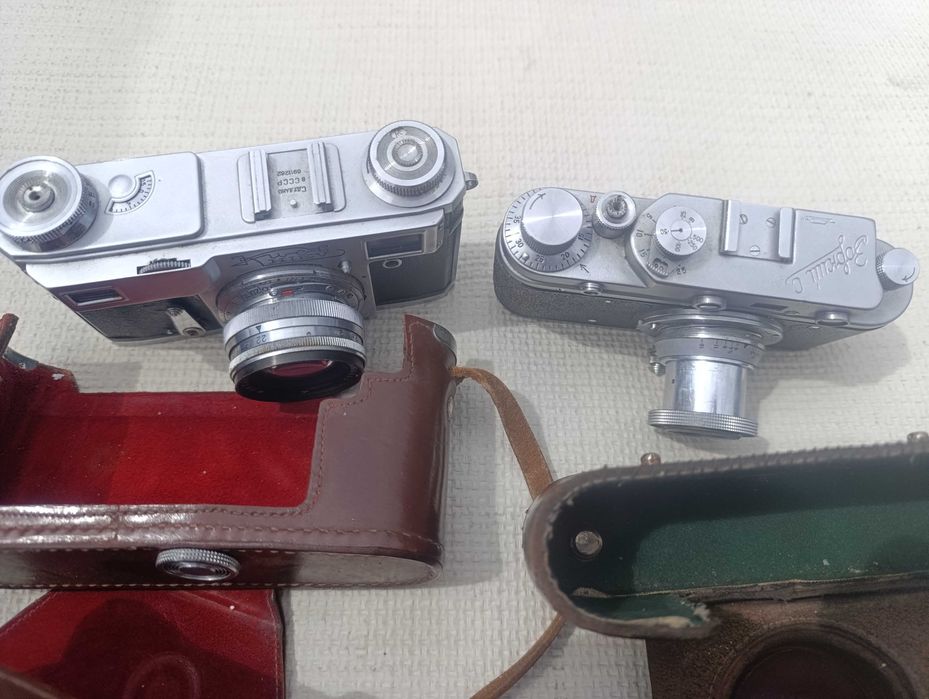 Фотоаппараты Киев и Зоркий