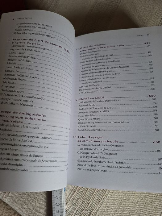 Biografia de Álvaro Cunhal volume 2