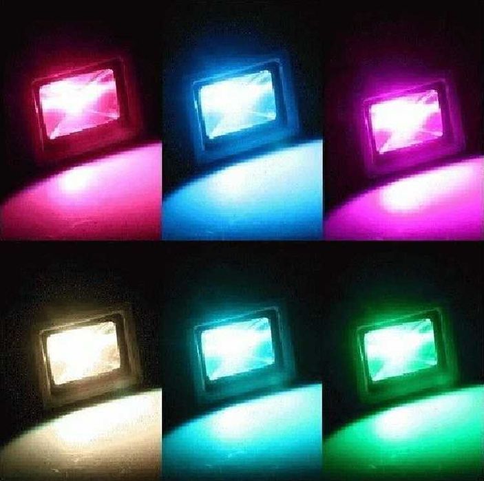 Світлодіодні LED прожектори RGB
