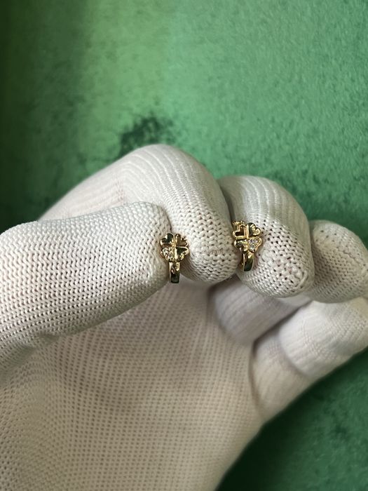 Сережки золото 585* проби, нові