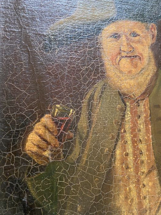 Stary obraz, portret.