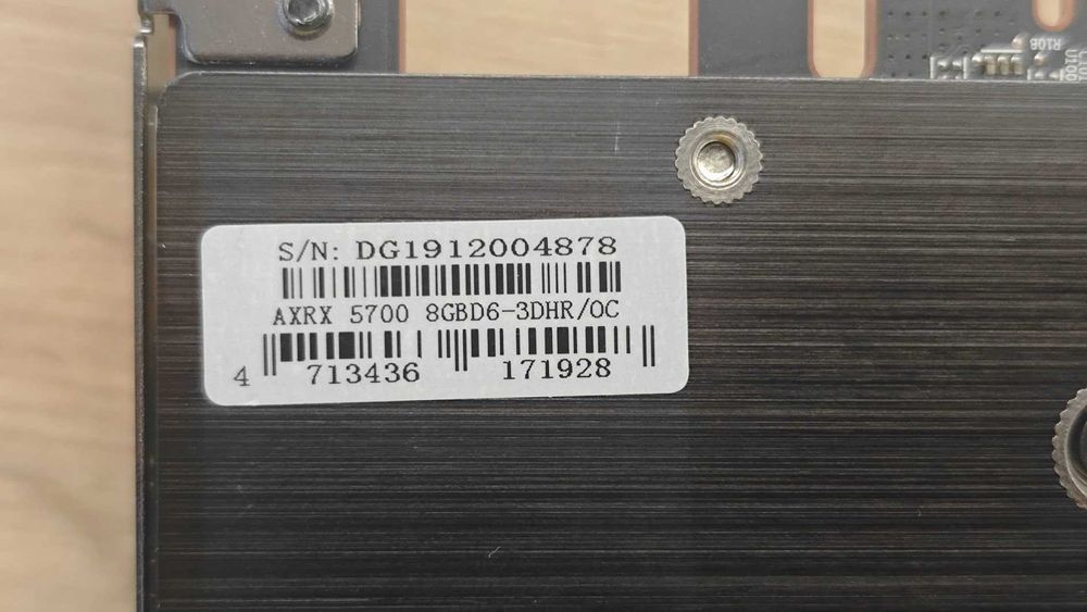 PowerColor Red Dragon RX 5700 OC 8GB