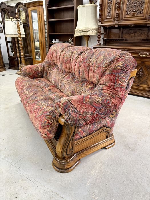 Велюровий гарнітур 3+1+1 диван комплект на дубе Мебель из Голландии