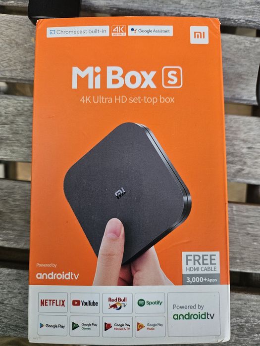 Xiaomi Mi Box S (4K) – Android, Smart TV, stan idealny, sprawna 100%