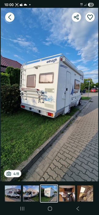 Fiat Ducato  Alkowa 6 osób  2.0 Hdi  120 km  Zamiana