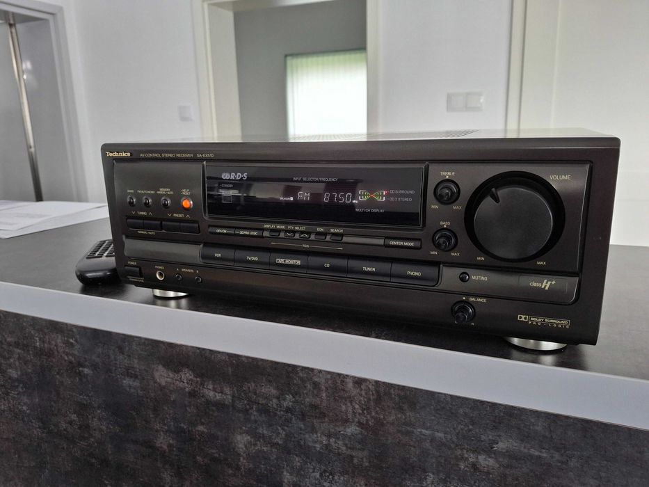 Amplituner Technics SA-EX510 z pilotem