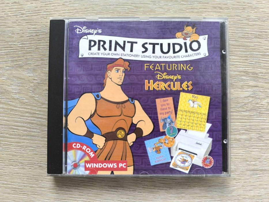 Disneys Hercules Print Studio (1997) [PC]