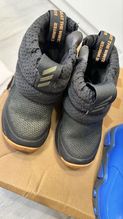 Зимние ботинки adidas 7k , сапожки теплые demar