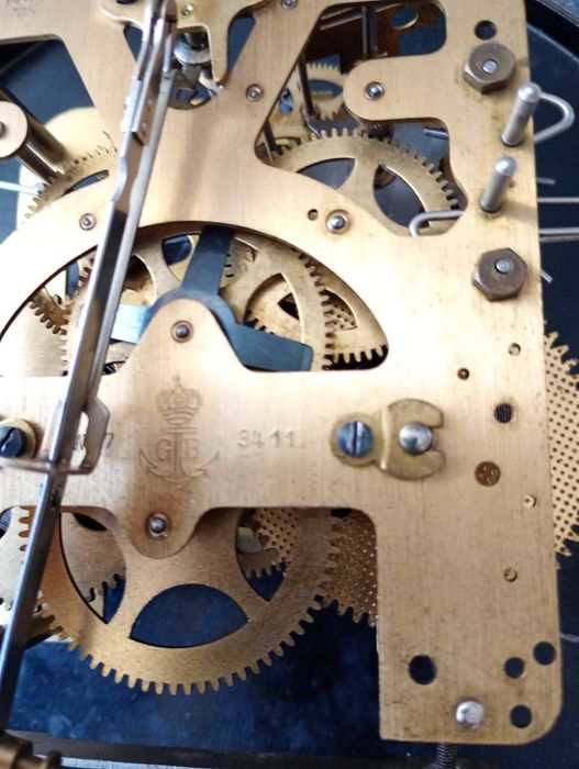 Zegar wiszący Gustaw Becker