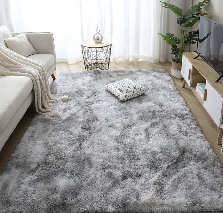 DYWAN PLUSZOWY DUŻY 120x170 różne kolory długi włos