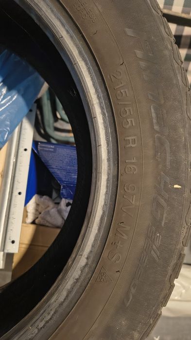 Opona jak nowa Apollo wielosezonowe 215/55/16r bdb