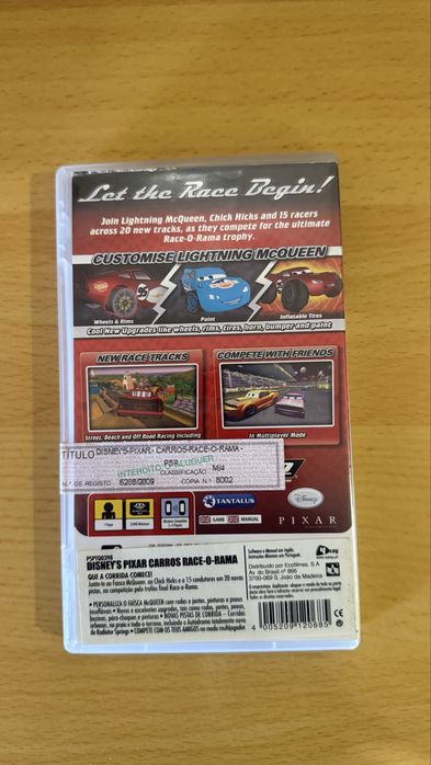 Jogos PSP - Cars Race-o-Rama + Sonic Rivals 2 (desconto no conjunto)