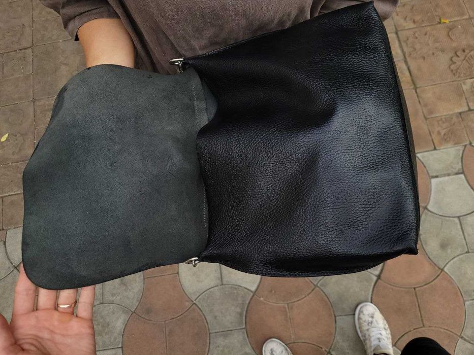 Кожаная женская сумка