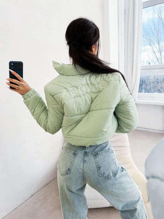 O'la Voga Kurtka Puffa roz S Nowość