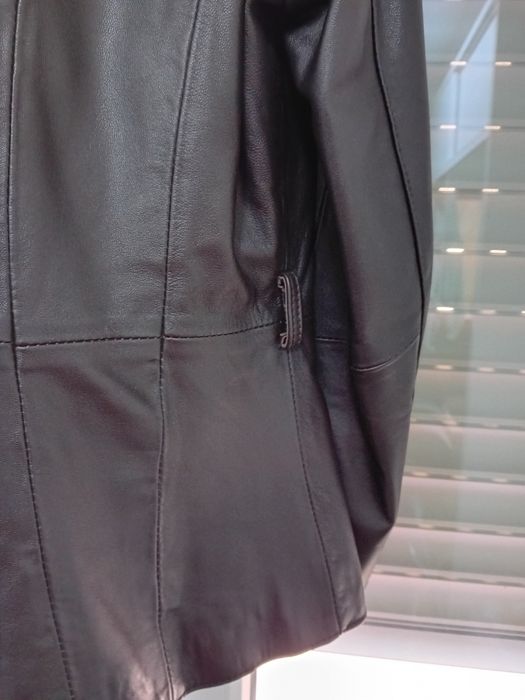 Casaco preto 100% pele - Ferrache