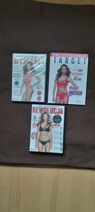 Ewa Chodakowska i A.Lewandowska 8 płyt dvd