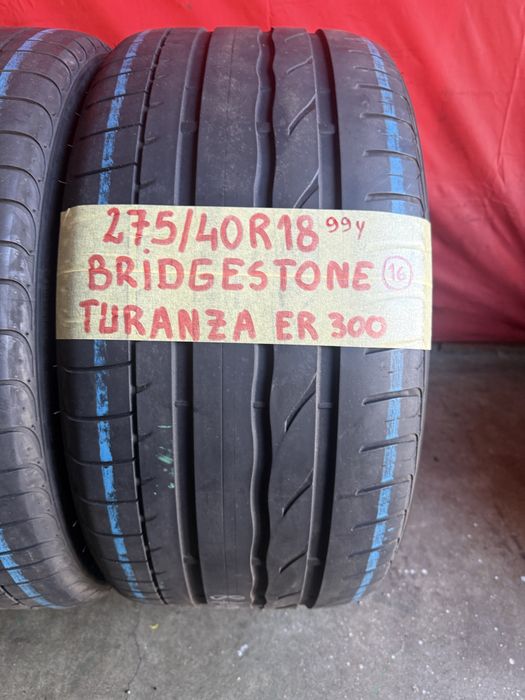 Pneus RFT 275/40/18 Bridgestone semi novos