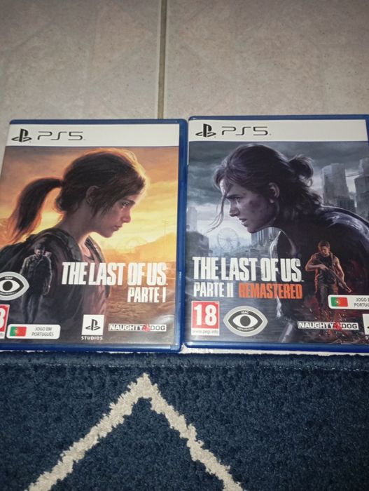 Pack the last of us 1 e 2 ps5